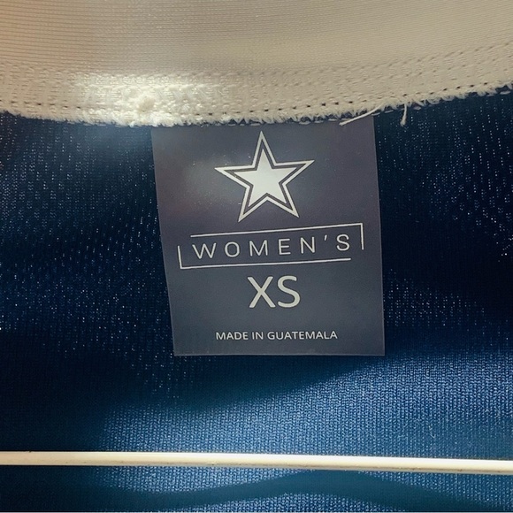 Dallas Cowboys Women’s Bling Football Tee SZ XS - Picture 4 of 5